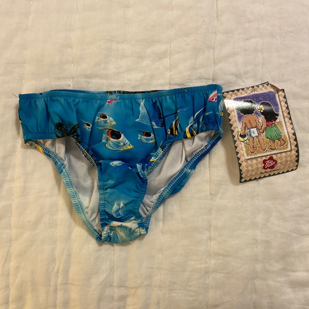 Kids Hilo Hattie swim bottoms size XS (6)